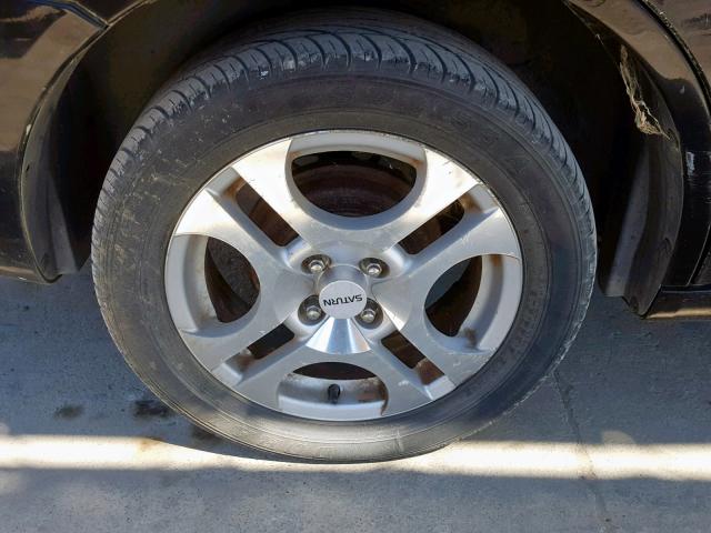 1G8AL52F24Z111591 - 2004 SATURN ION LEVEL BLACK photo 9