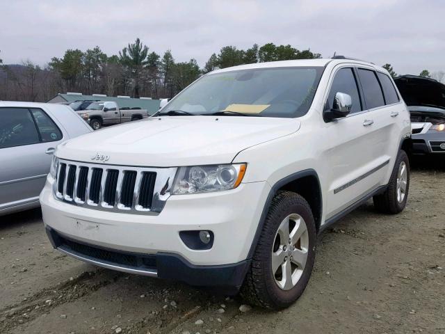 1J4RR5GG3BC612265 - 2011 JEEP GRAND CHER WHITE photo 2