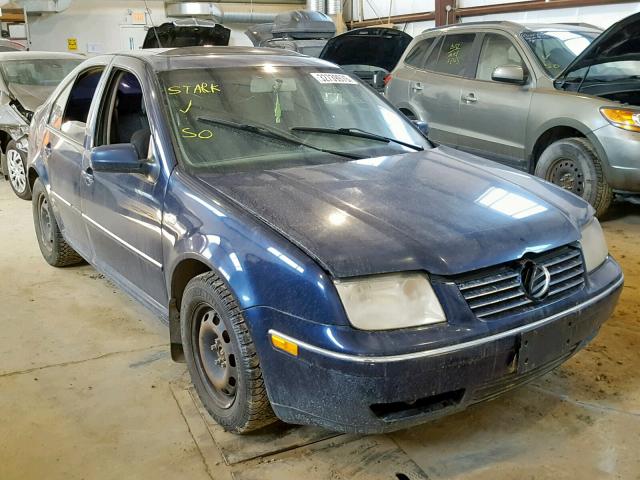 3VWSR69M65M045355 - 2005 VOLKSWAGEN JETTA GLS BLUE photo 1