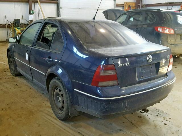 3VWSR69M65M045355 - 2005 VOLKSWAGEN JETTA GLS BLUE photo 3