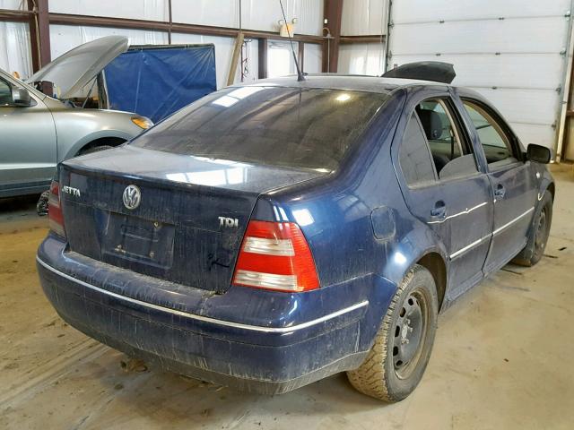 3VWSR69M65M045355 - 2005 VOLKSWAGEN JETTA GLS BLUE photo 4