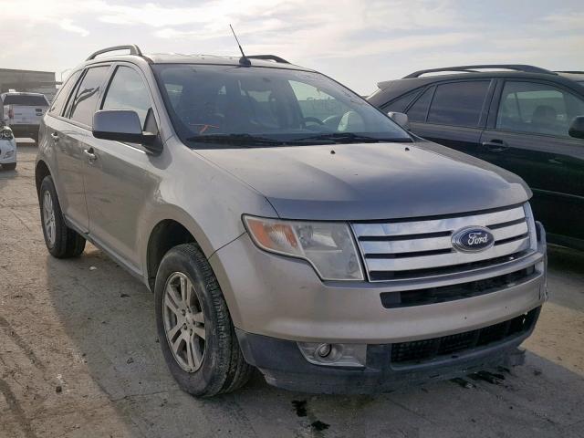 2FMDK38C98BA35296 - 2008 FORD EDGE SEL SILVER photo 1