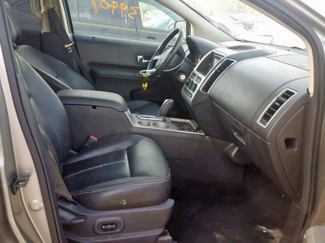 2FMDK38C98BA35296 - 2008 FORD EDGE SEL SILVER photo 5