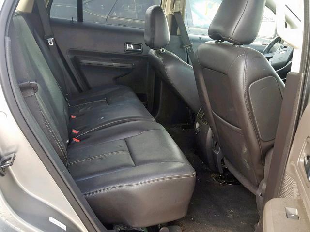 2FMDK38C98BA35296 - 2008 FORD EDGE SEL SILVER photo 6