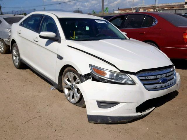 1FAHP2EW7BG160156 - 2011 FORD TAURUS SEL WHITE photo 1