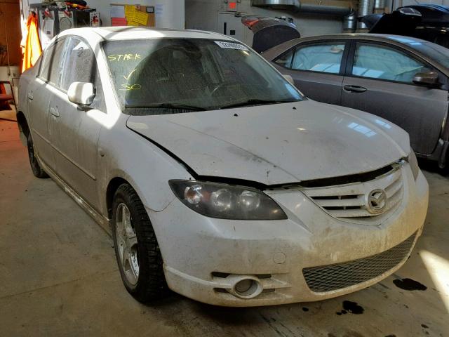 JM1BK123261476088 - 2006 MAZDA 3 S WHITE photo 1