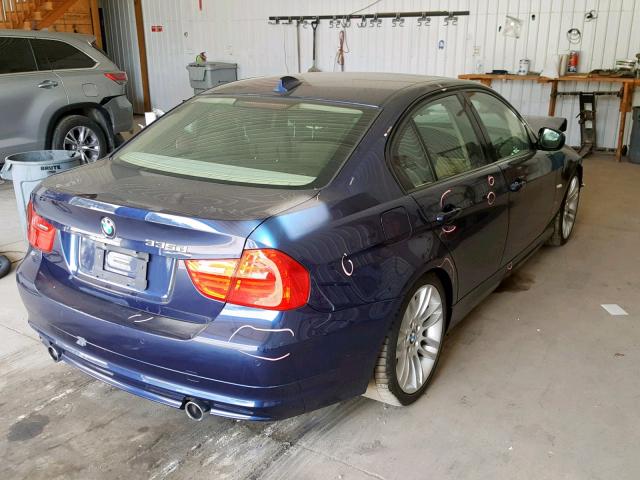 WBAPN7C50BA949039 - 2011 BMW 335 D BLUE photo 4