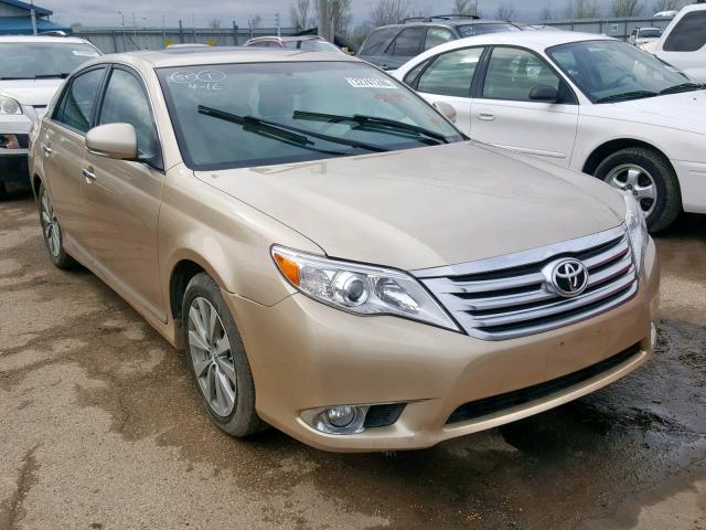 4T1BK3DB1CU467825 - 2012 TOYOTA AVALON BAS BEIGE photo 1