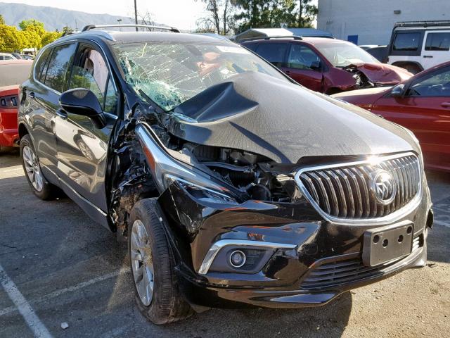 LRBFXBSA5HD098159 - 2017 BUICK ENVISION E BLACK photo 1