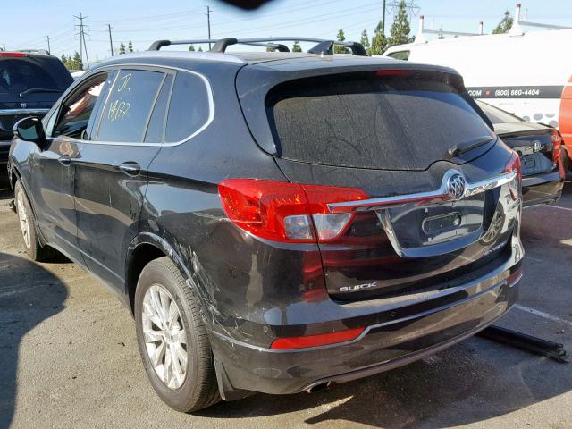 LRBFXBSA5HD098159 - 2017 BUICK ENVISION E BLACK photo 3