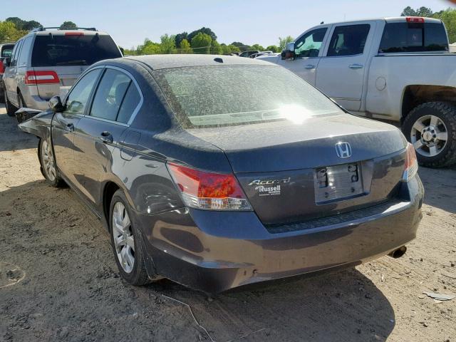 1HGCP2F82AA049442 - 2010 HONDA ACCORD EXL GRAY photo 3