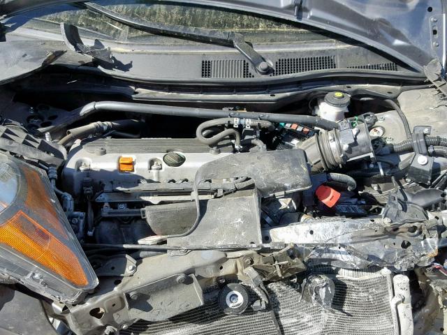 1HGCP2F82AA049442 - 2010 HONDA ACCORD EXL GRAY photo 7