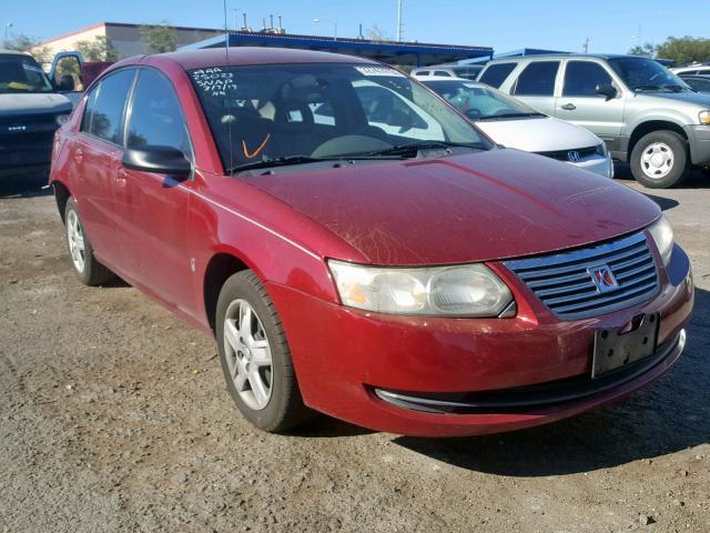 1G8AJ58F36Z191788 - 2006 SATURN ION LEVEL MAROON photo 1