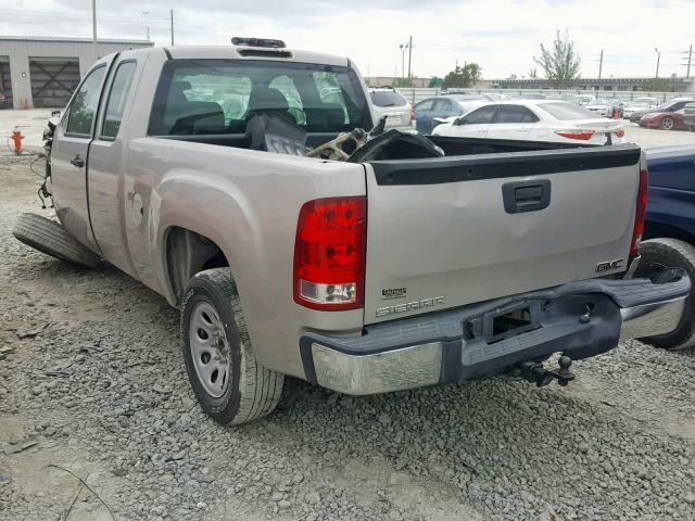 1GTEC19X37Z628997 - 2007 GMC NEW SIERRA SILVER photo 3