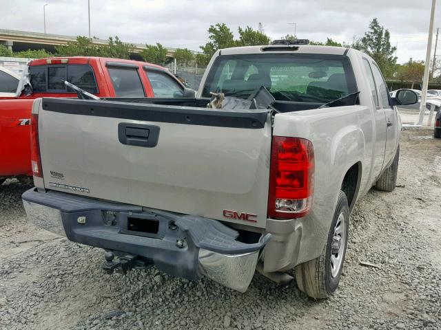 1GTEC19X37Z628997 - 2007 GMC NEW SIERRA SILVER photo 4