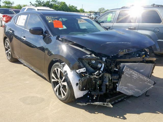 1N4AA6AP0JC400095 - 2018 NISSAN MAXIMA 3.5 BLACK photo 1