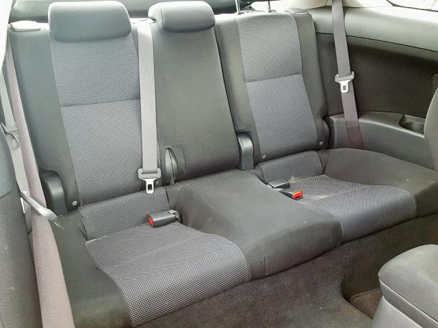 JTKDE167480269605 - 2008 TOYOTA SCION TC BLACK photo 6