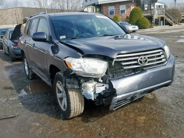 JTEES41A882050686 - 2008 TOYOTA HIGHLANDER CHARCOAL photo 1