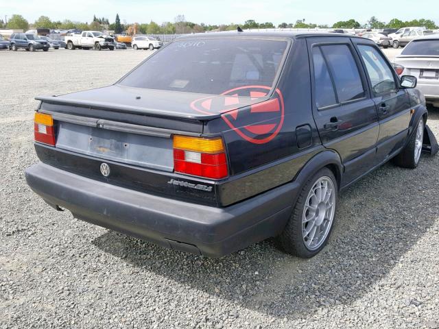 WVWHC016XJW729585 - 1988 VOLKSWAGEN JETTA GLI BLACK photo 4