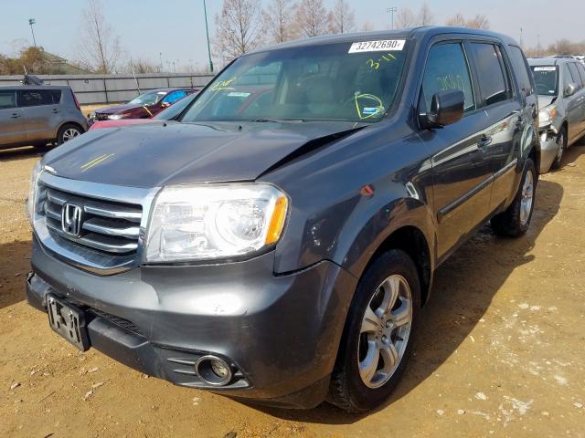 5FNYF4H70DB009878 - 2013 HONDA PILOT EXLN  photo 2