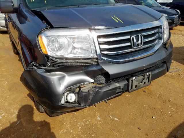 5FNYF4H70DB009878 - 2013 HONDA PILOT EXLN  photo 9