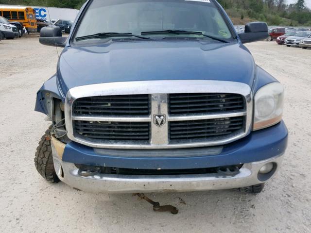 1D7KS28C36J143918 - 2006 DODGE RAM 2500 S BLUE photo 7