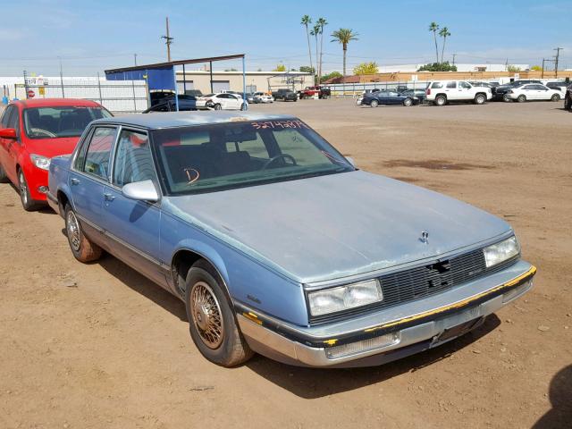 1G4HP54C2KH524282 - 1989 BUICK LESABRE CU BLUE photo 1