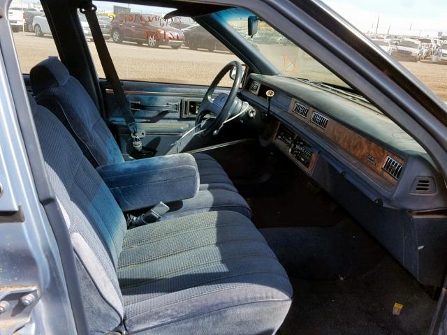 1G4HP54C2KH524282 - 1989 BUICK LESABRE CU BLUE photo 5