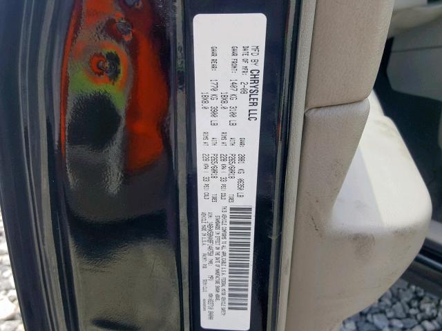 1A8HX58NX8F140750 - 2008 CHRYSLER ASPEN LIMI 黑色 照片 10