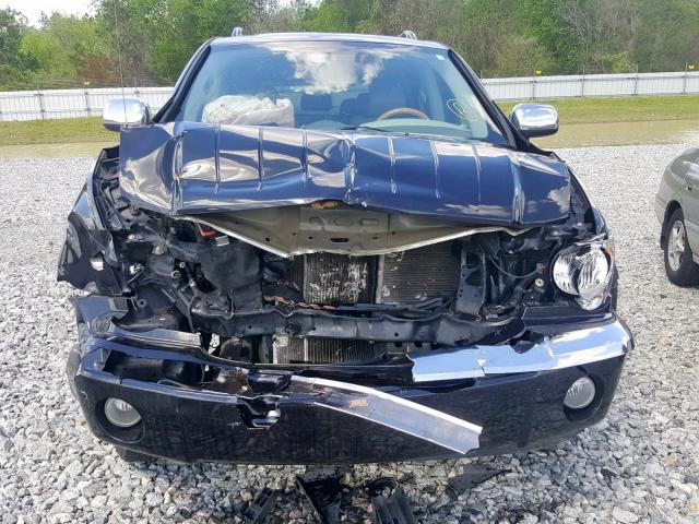 1A8HX58NX8F140750 - 2008 CHRYSLER ASPEN LIMI 黑色 照片 9