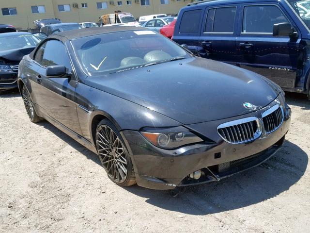 WBAEK73415B327989 - 2005 BMW 645 CI AUT BLACK photo 1