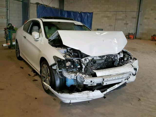 1HGCT2B88EA006523 - 2014 HONDA ACCORD EXL WHITE photo 1