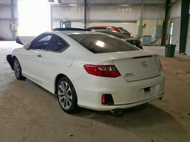 1HGCT2B88EA006523 - 2014 HONDA ACCORD EXL WHITE photo 3