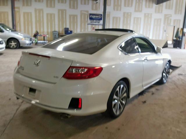 1HGCT2B88EA006523 - 2014 HONDA ACCORD EXL WHITE photo 4