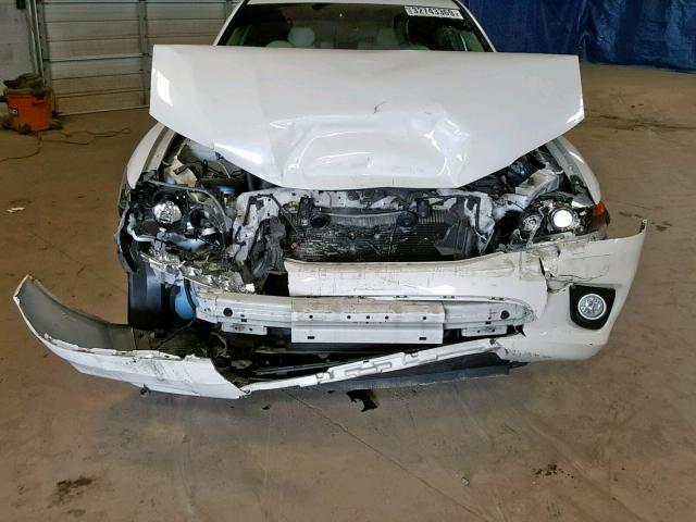 1HGCT2B88EA006523 - 2014 HONDA ACCORD EXL WHITE photo 7