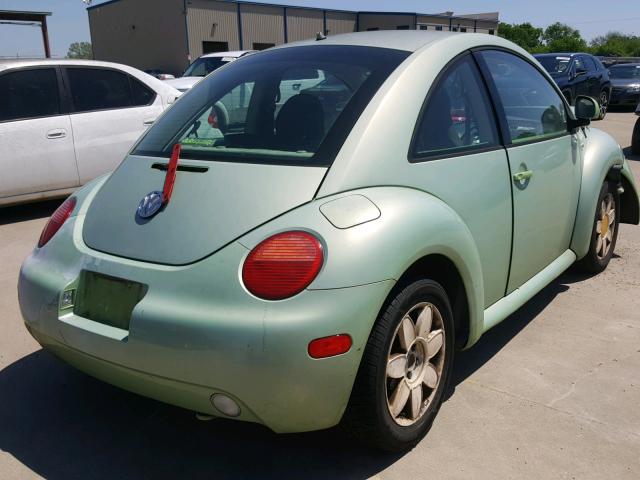 3VWCF21C3YM430210 - 2000 VOLKSWAGEN NEW BEETLE GREEN photo 4