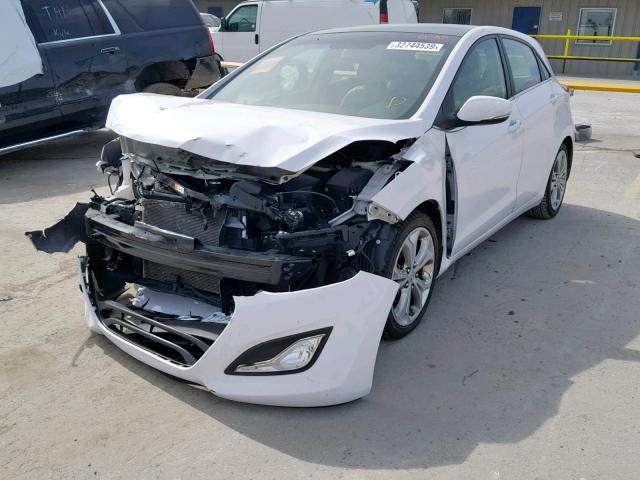 KMHD35LH7FU248086 - 2015 HYUNDAI ELANTRA GT WHITE photo 2