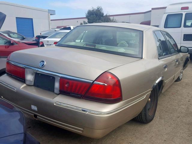 2MEFM74W0YX744344 - 2000 MERCURY GRAND MARQ BROWN photo 4