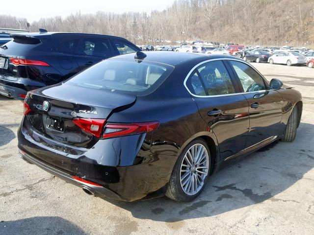 ZARFAEEN5J7579820 - 2018 ALFA ROMEO GIULIA TI BLACK photo 4