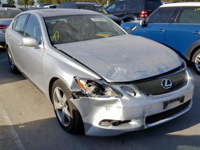 JTHBN96SX65014313 - 2006 LEXUS GS 430 SILVER photo 1