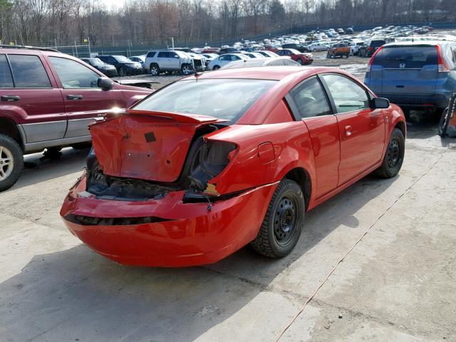 1G8AN15F96Z132181 - 2006 SATURN ION LEVEL RED photo 4