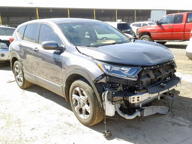 2HKRW2H85JH602487 - 2018 HONDA CR-V EXL GRAY photo 1