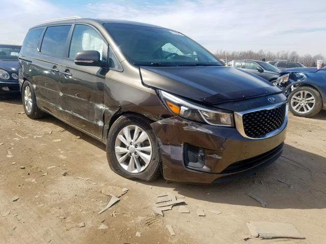 KNDMB5C1XG6158964 - 2016 KIA SEDONA LX  photo 1