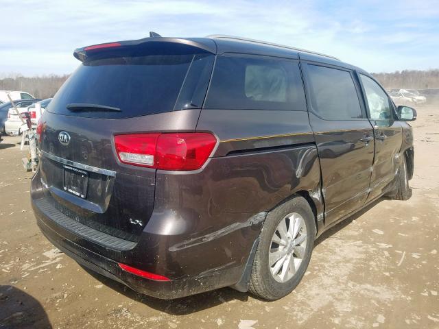 KNDMB5C1XG6158964 - 2016 KIA SEDONA LX  photo 4