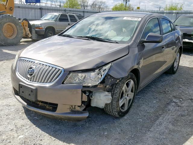 1G4GA5ED7BF333313 - 2011 BUICK LACROSSE C GRAY photo 2