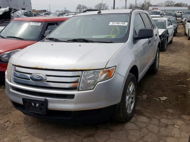 2FMDK3GC1ABA16653 - 2010 FORD EDGE SE SILVER photo 2