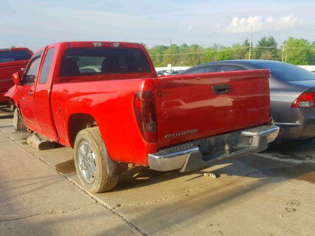 1GTESCD98A8148247 - 2010 GMC CANYON SLE RED photo 3