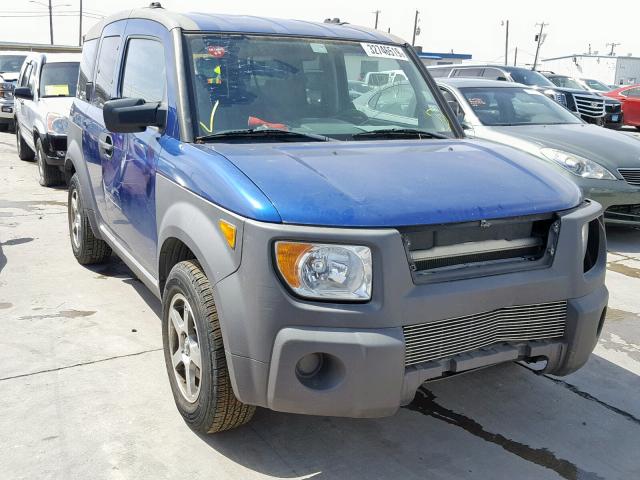 5J6YH18604L011556 - 2004 HONDA ELEMENT EX BLUE photo 1