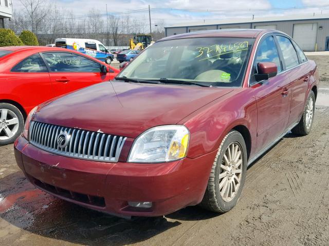 1MEFM42135G624741 - 2005 MERCURY MONTEGO PR 红色 照片 2