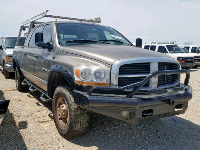 3D7LX39C26G213260 - 2006 DODGE RAM 3500 TAN photo 1